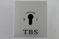 Schlüsselschalter TBS 1 UNTERPUTZ